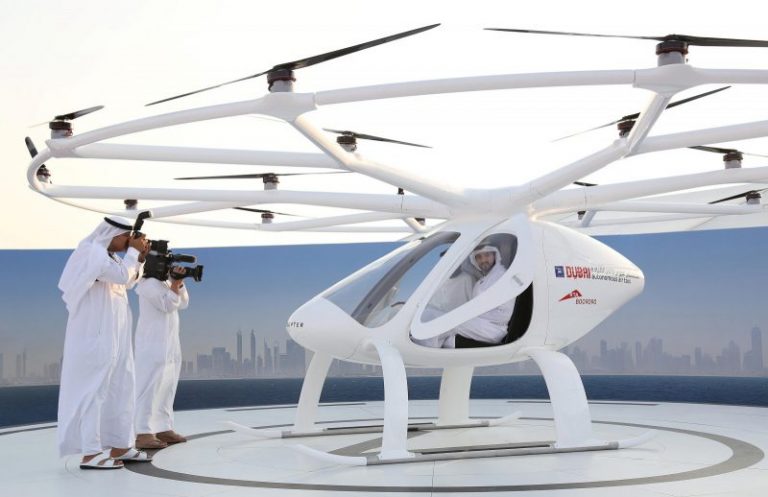 Dubai begins testing drone taxi service