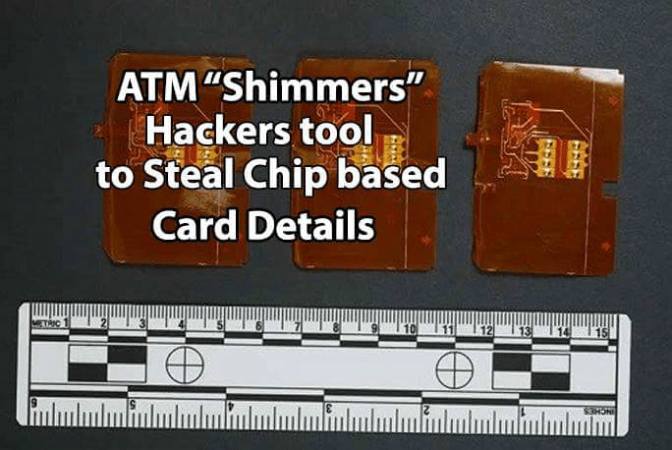 Undetectable ATM “Shimmers” Hacker’s Latest Tool for Steal your Chip Based Card Details from POS Terminal