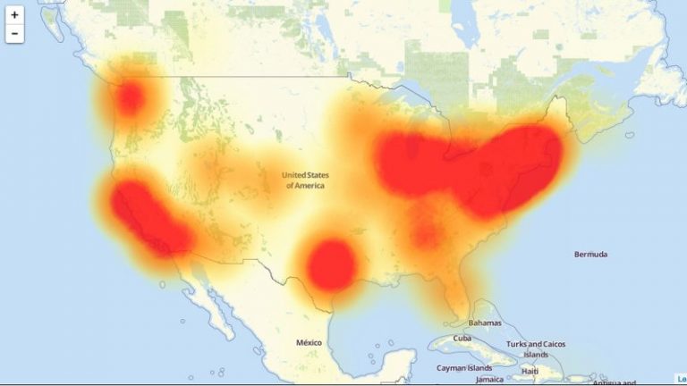 Internet outage swoops across the US