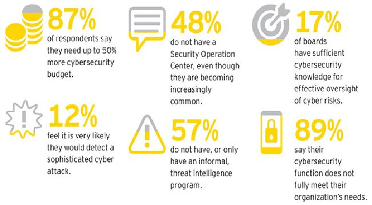 Only 12% or organizations are likely to detect a sophisticated cyber attack