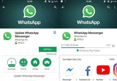 Fake WhatsApp app in official Google Play Store downloaded by over a million Android users