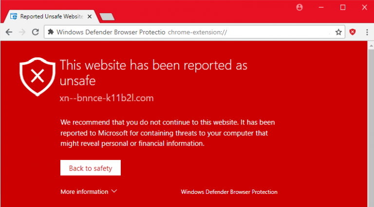 Microsoft Ports Anti-Phishing Technology to Google Chrome Extension