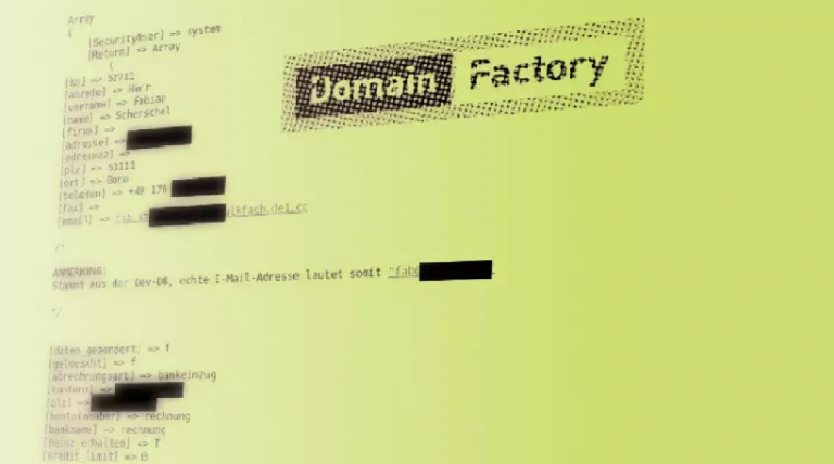 GoDaddy-owned hosting company Domainfactory hacked