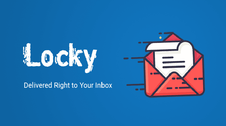 Campagne de messages électroniques non sollicités de type Locky Locker