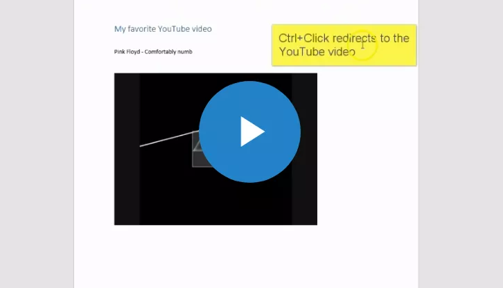 How to deliver malware using weaponized Microsoft Office docs embedding YouTube video