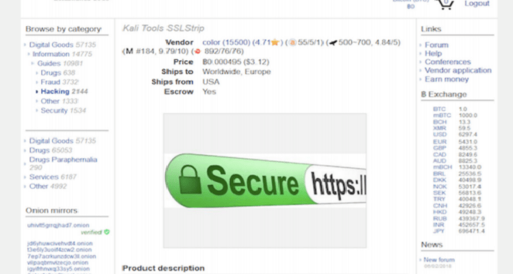 Research confirms rampant sale of SSL/TLS certificates on darkweb
